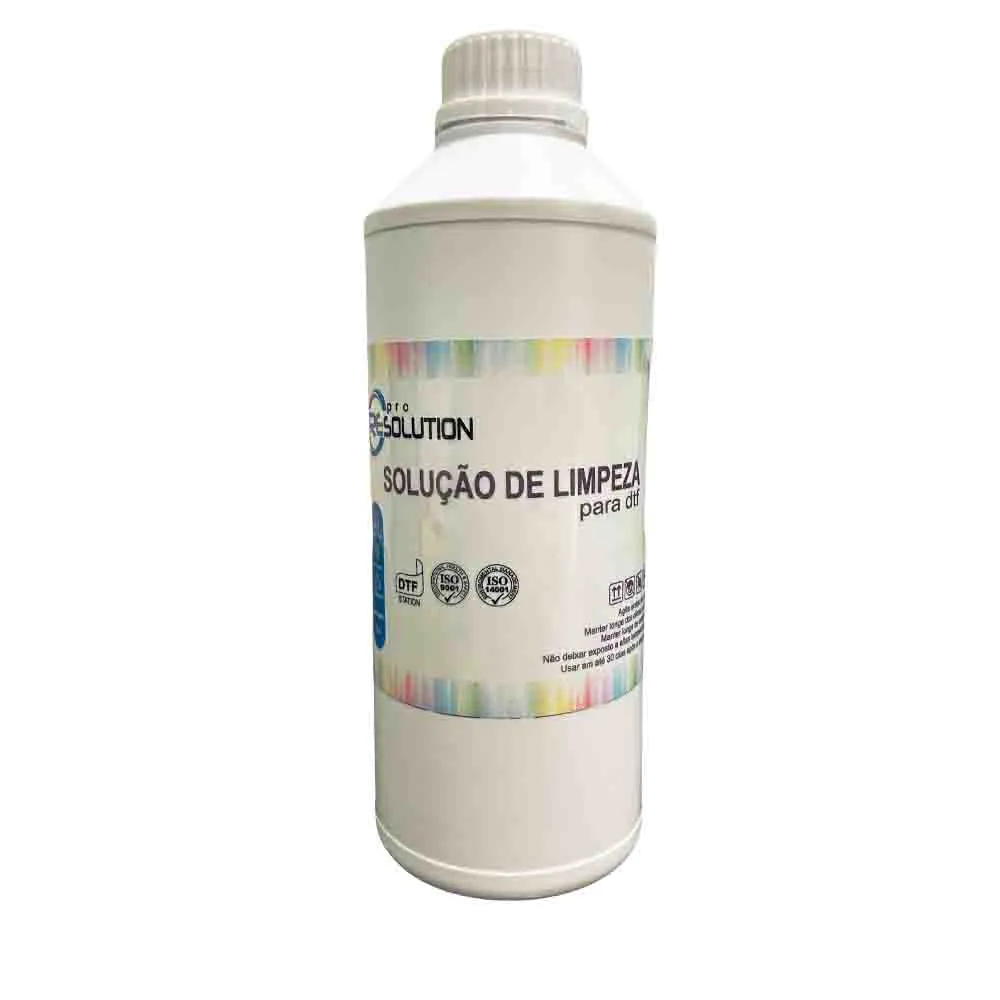 Solução de Limpeza DTF Têxtil PRO Resolution 1 litro
